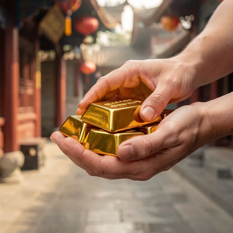 Dân Trung Quốc đổ xô mua vàng làm nơi trú ẩn an toàn