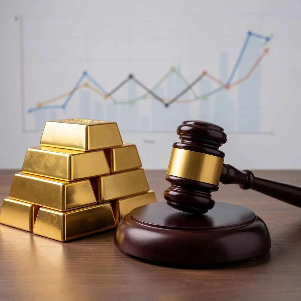 Thị Trường Vàng Đối Mặt Thử Thách Từ Sai Phạm Pháp Lý và Động Thái Của Các Quỹ Lớn