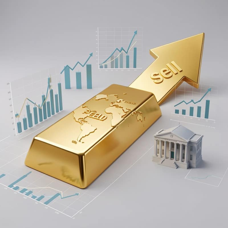 Quỹ vàng lớn nhất thế giới thoái vốn mạnh, giá vàng toàn cầu chịu áp lực từ kinh tế Mỹ và chính sách Fed