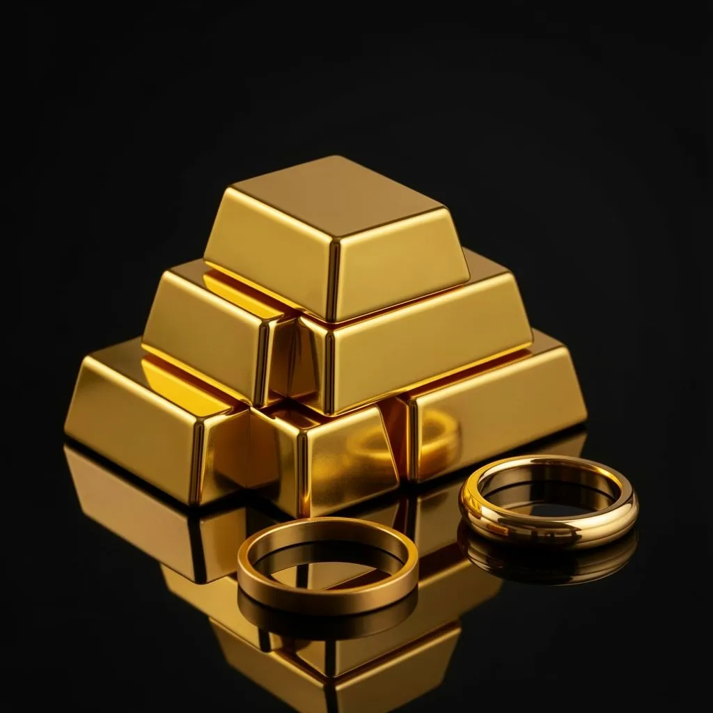 Giá Vàng Trong Nước “Lặng Sóng” Dù Vàng Thế Giới Rơi Ngưỡng 4.000 USD/Ounce