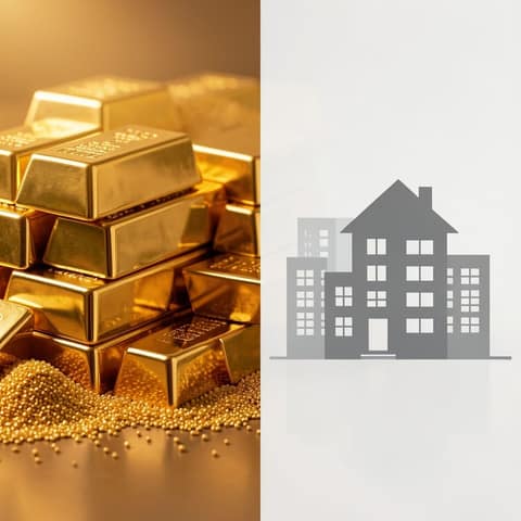 Vàng hay Bất Động Sản: Kênh trú ẩn tài sản nào tối ưu hơn cho nhà đầu tư Việt?
