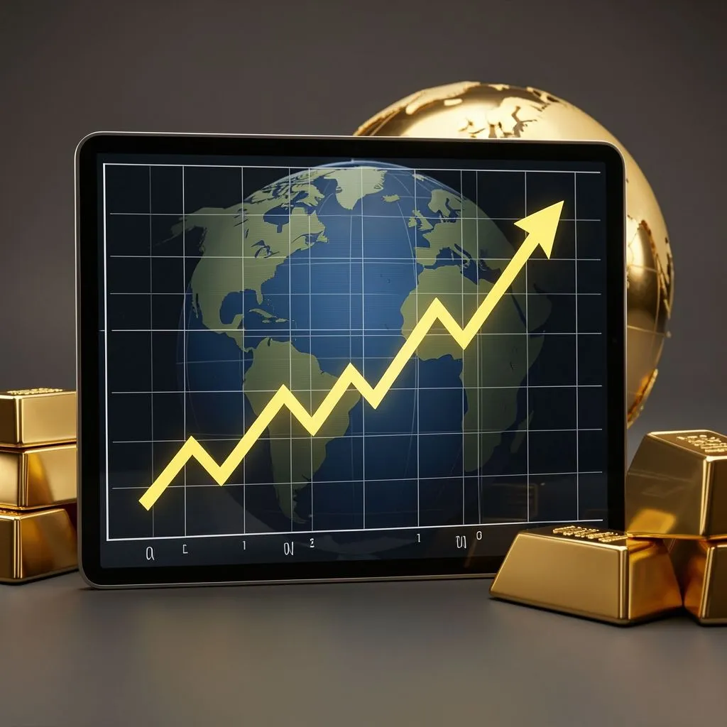 Vàng Thế Giới Bứt Phá Vượt Mốc 4.100 USD/Ounce, Lực Cầu Trú Ẩn Gia Tăng