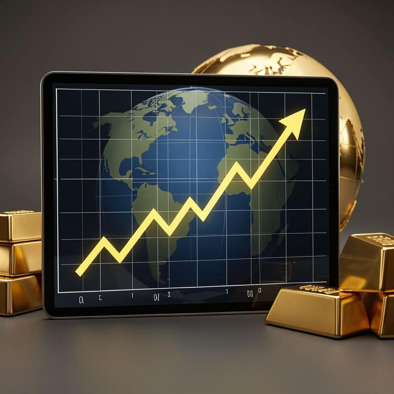Vàng Thế Giới Bứt Phá Vượt Mốc 4.100 USD/Ounce, Lực Cầu Trú Ẩn Gia Tăng