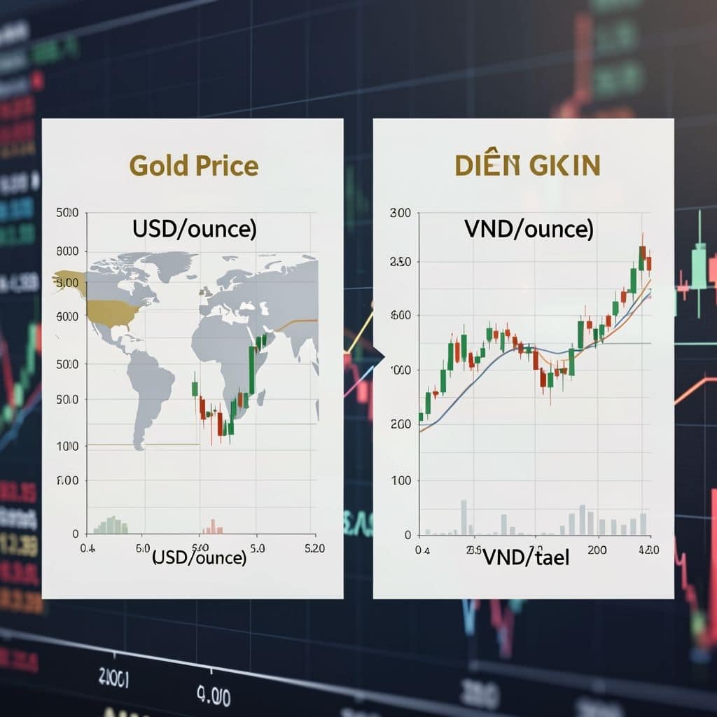 Chênh Lệch Giá Vàng Thế Giới Quy Đổi Và Giá Vàng Trong Nước: Phân Tích Cơ Hội & Rủi Ro Đầu Tư
