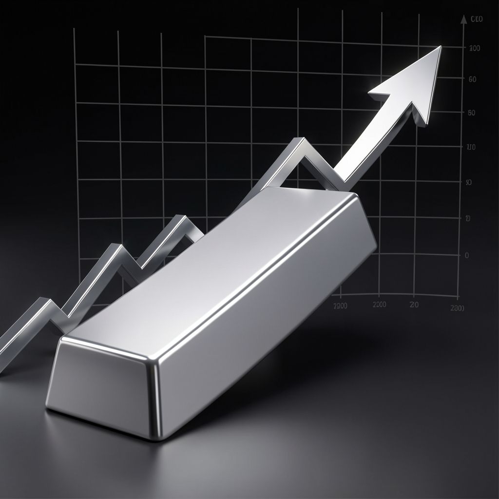 Giá bạc tăng mạnh sau quyết định của Fed