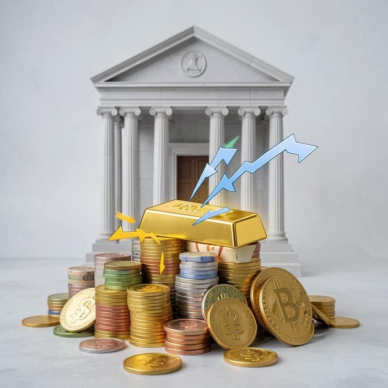 Giá vàng giảm sâu 1/8: Áp lực từ Fed và đồng USD mạnh lên
