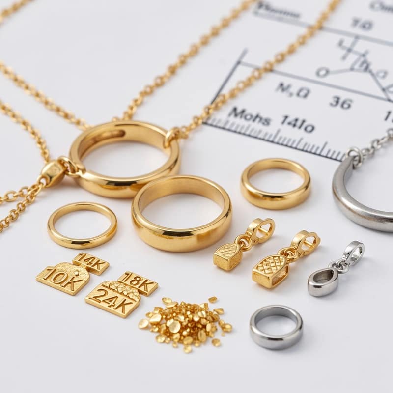 Độ cứng của vàng bao nhiêu? Ứng dụng & so sánh chi tiết 2026