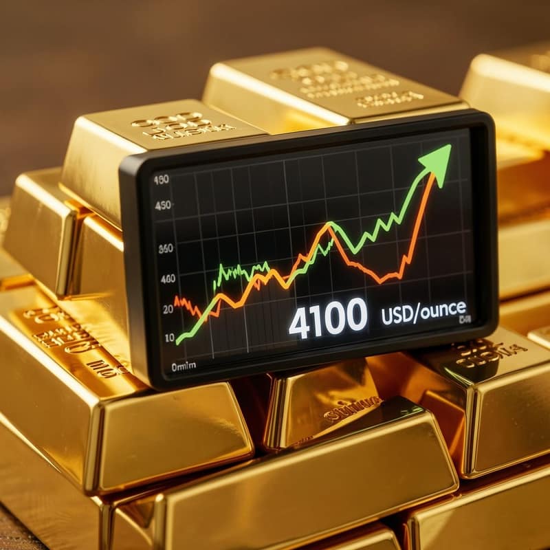 Vàng Thế Giới Vọt $4.100, Vàng SJC Sát 142 Triệu Đồng