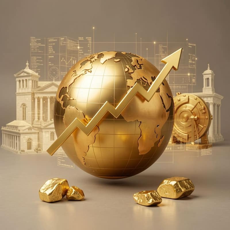Vàng thế giới VƯỢT 4.300 USD/ounce, Quỹ lớn & Ngân hàng trung ương tăng gom