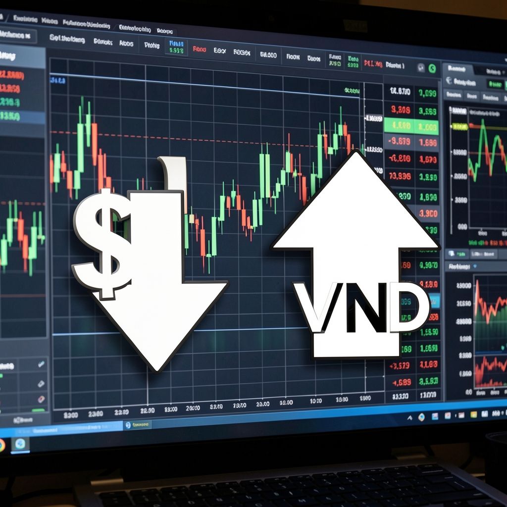 Đồng USD suy yếu và tỷ giá trung tâm lập đỉnh lịch sử ảnh hưởng thị trường