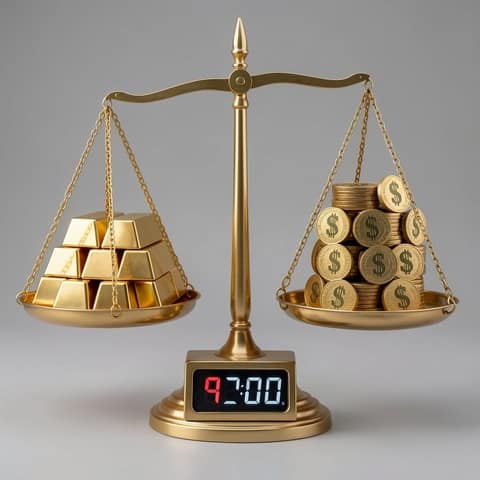 USD yếu, Tỷ giá trung tâm 25.463 đồng/USD: Vàng biến động