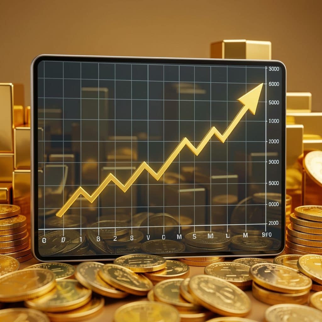 Giá vàng thế giới tăng hơn 300 USD/ounce, quỹ lớn gom hàng, dự báo 4.500 USD