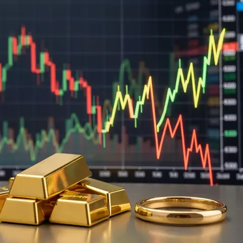 Vàng SJC biến động cực đoan, giảm 2 triệu/lượng; vàng nhẫn tăng 1,3 triệu ngày 12/8