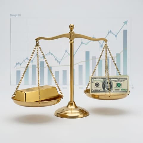 Vàng thế giới giằng co quanh 4.400 USD/ounce, chờ báo cáo CPI Mỹ và áp lực USD