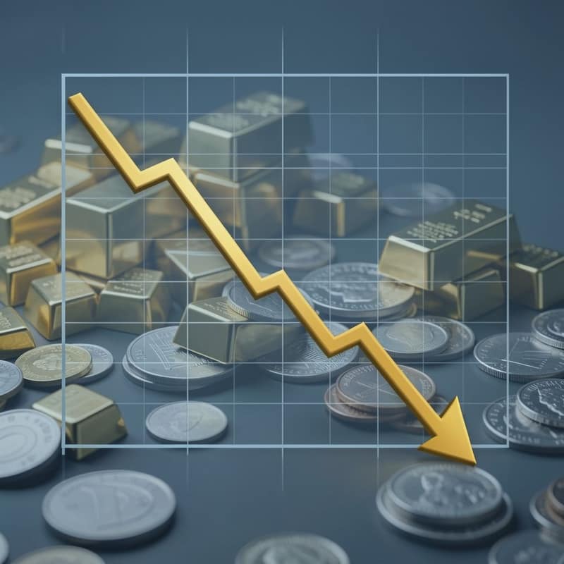 Tổng hợp & Nhận định: Giá vàng giảm sốc gần 50 USD/ounce, vĩ mô tác động mạnh