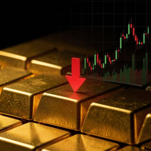 Vàng trong nước giảm 1 triệu/lượng, thế giới lao dốc gần 50 USD/ounce