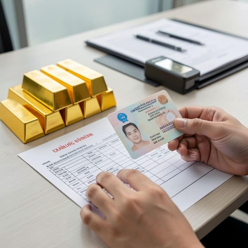 Mua bán vàng cần giấy tờ gì? 5 lưu ý quan trọng