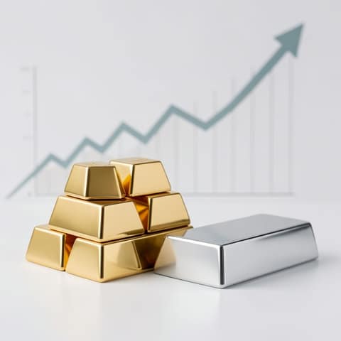 Vàng thế giới giằng co quanh 4.600 USD, bạc tăng; dự báo 5.000 USD
