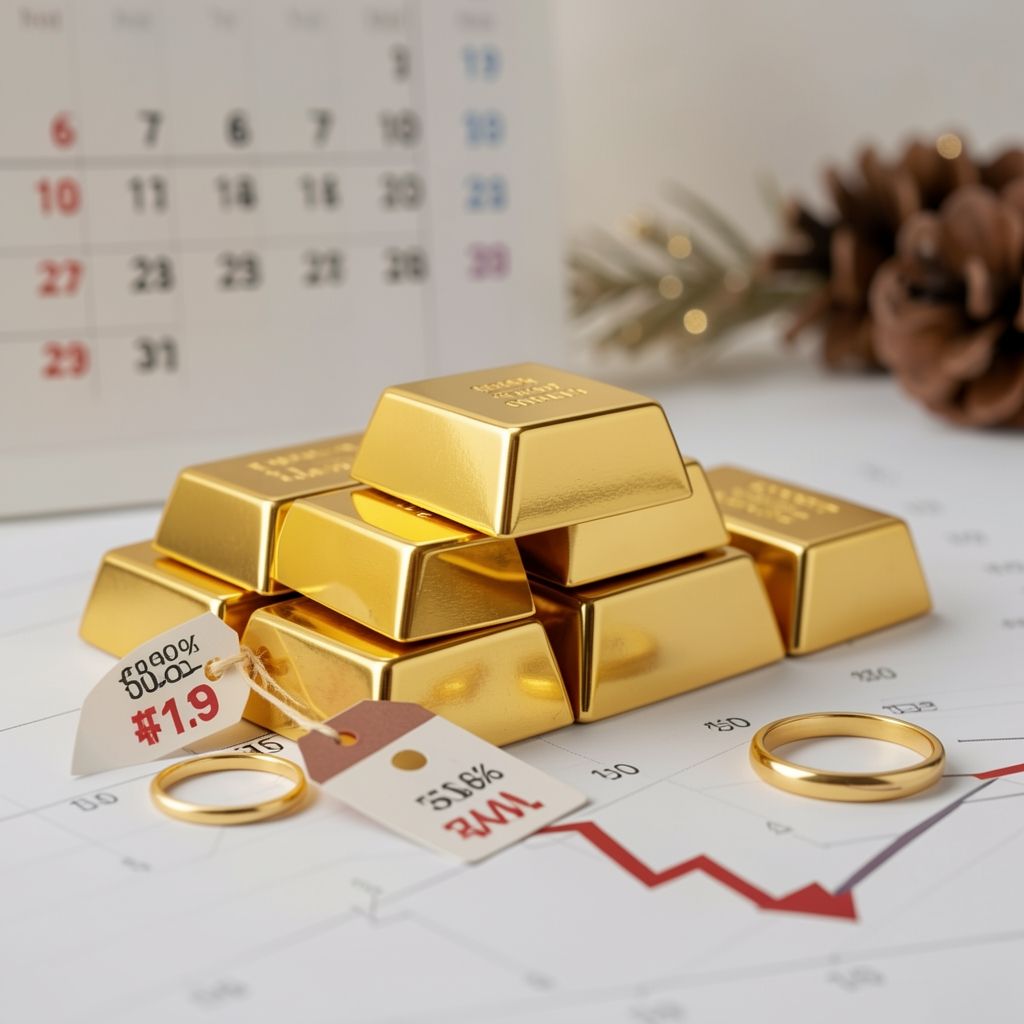 Giá vàng trong nước đồng loạt giảm sâu trước kỳ nghỉ lễ, vàng SJC và vàng nhẫn có diễn biến trái chiều