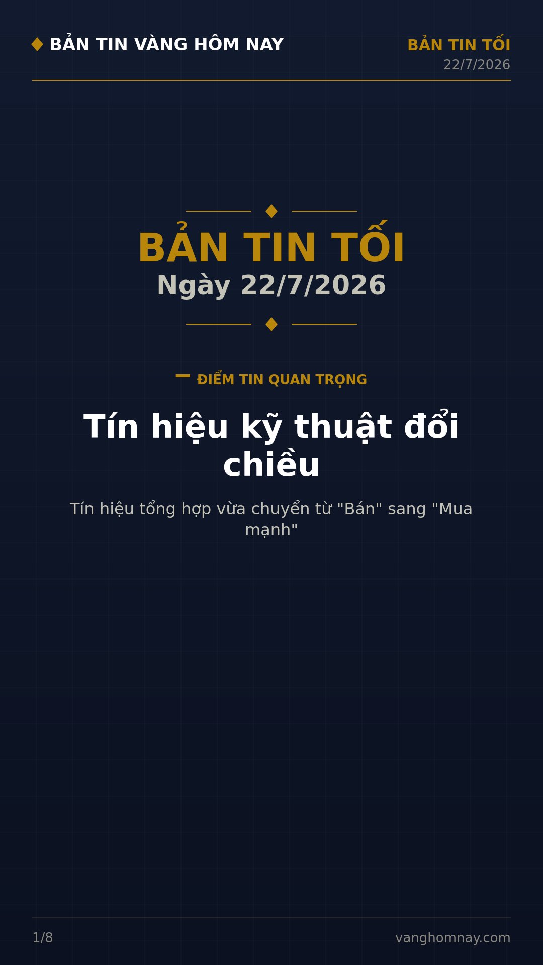 Tổng Kết Vàng Tối Nay: Tín Hiệu Đổi Chiều, Biến Động SJC & Scandal Kim Cương
