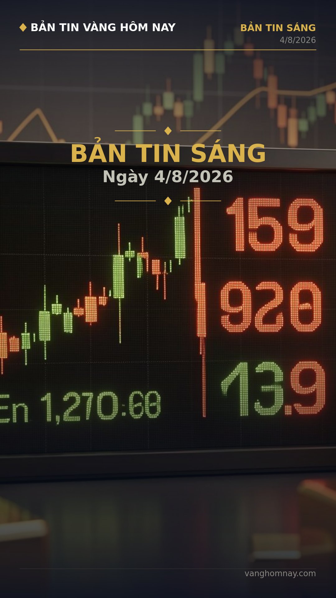 Điểm Tin Sáng: Tín Hiệu Vàng Chuyển Mua Mạnh, SJC Sôi Động
