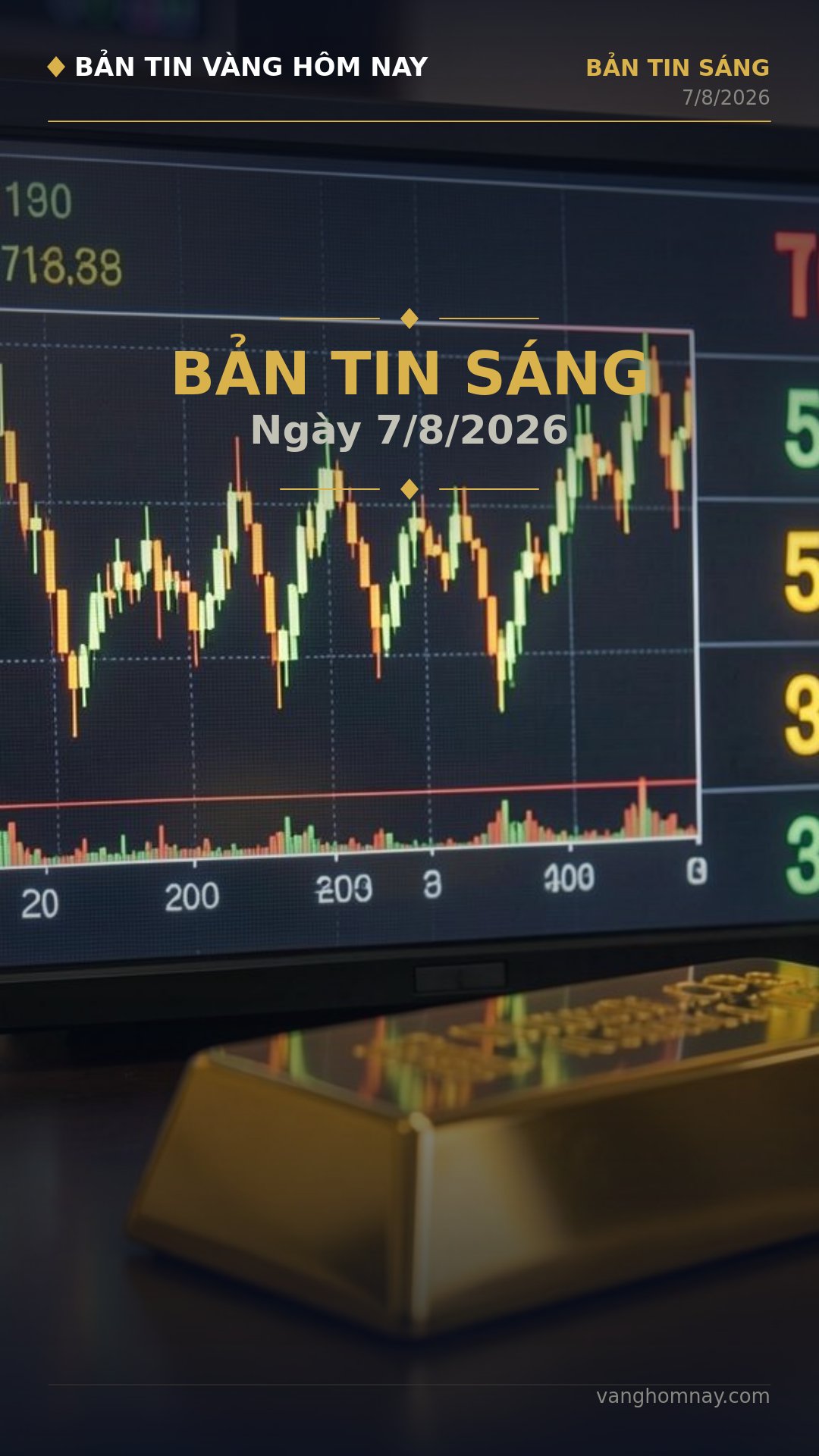 Bản Tin Vàng Sáng 8/8: Vàng SJC Dò Đáy, Xu Hướng Nào Cho Hôm Nay?