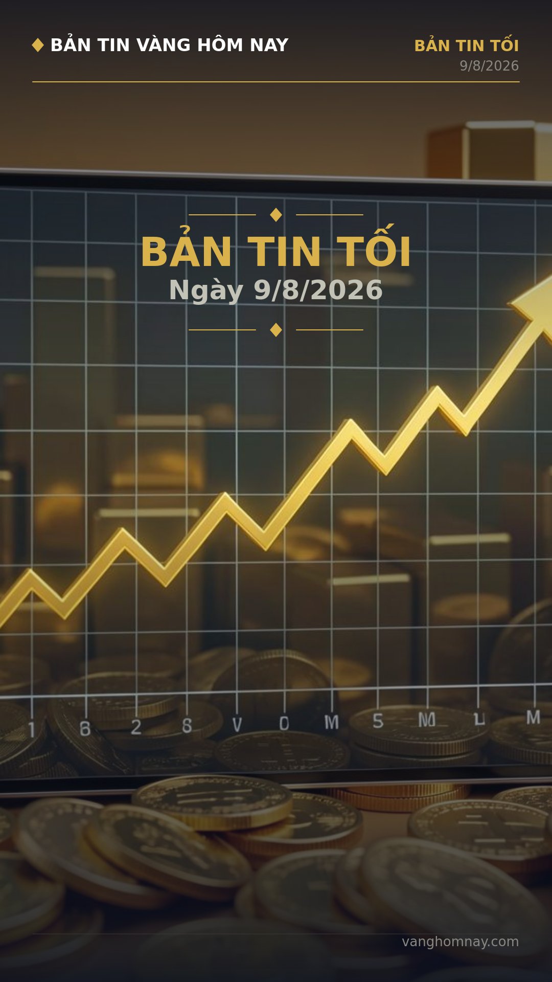 Tổng kết thị trường vàng tối: Giá giảm, thế giới lên đỉnh mới