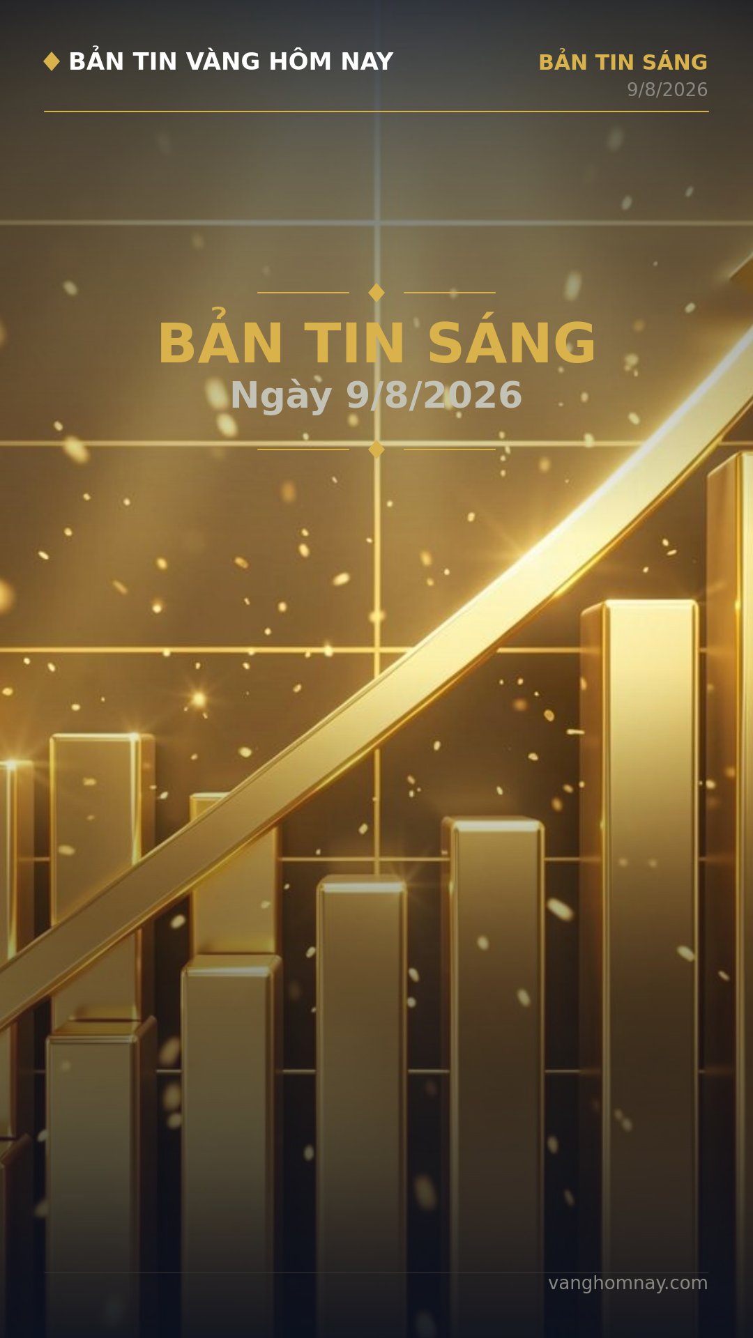 Giá vàng Morning Brief: Giảm mạnh, SJC ổn định, thanh tra vào cuộc