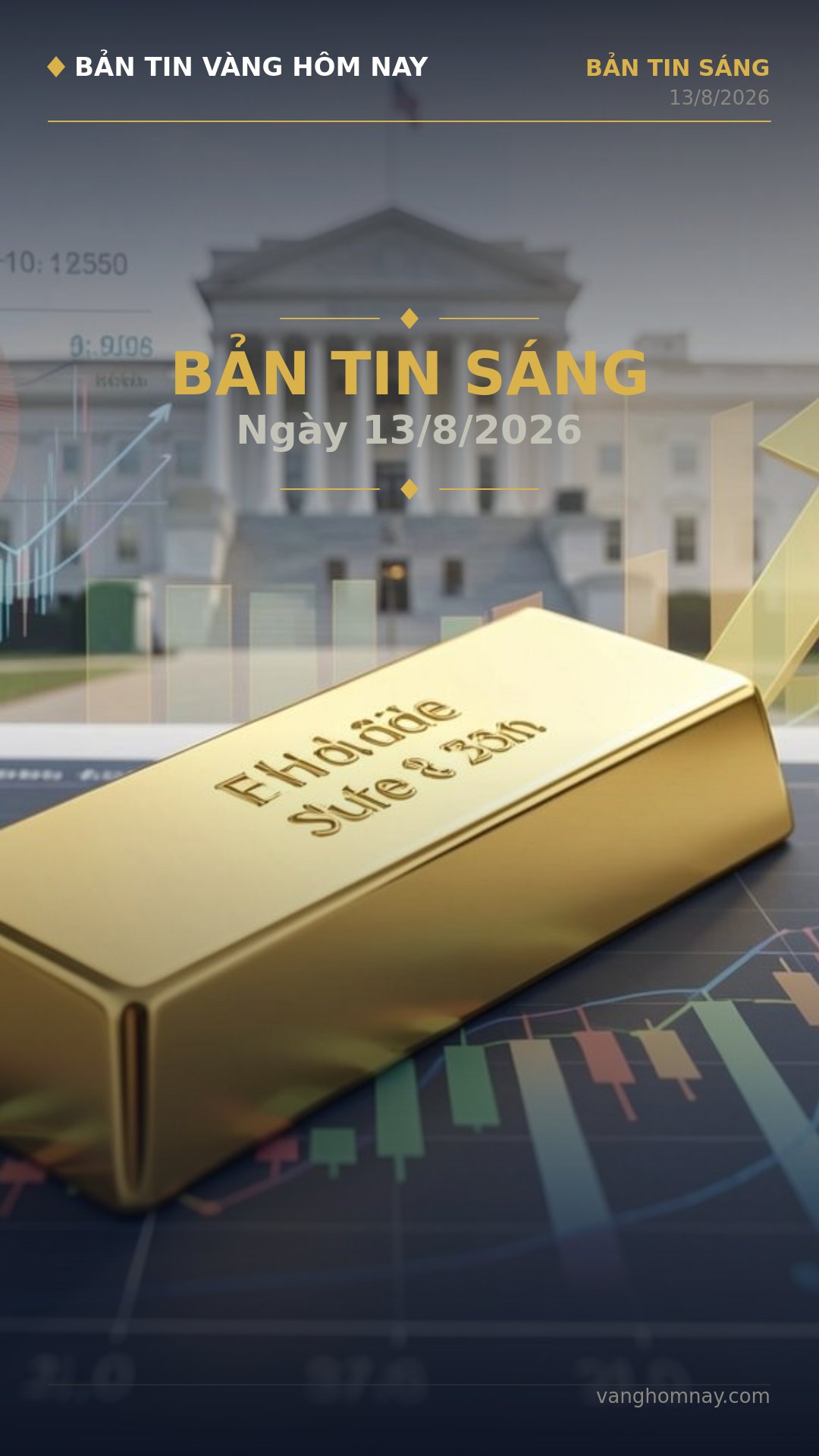Bản Tin Vàng Sáng: Giá Tăng Mạnh, Chờ Động Thái Thị Trường