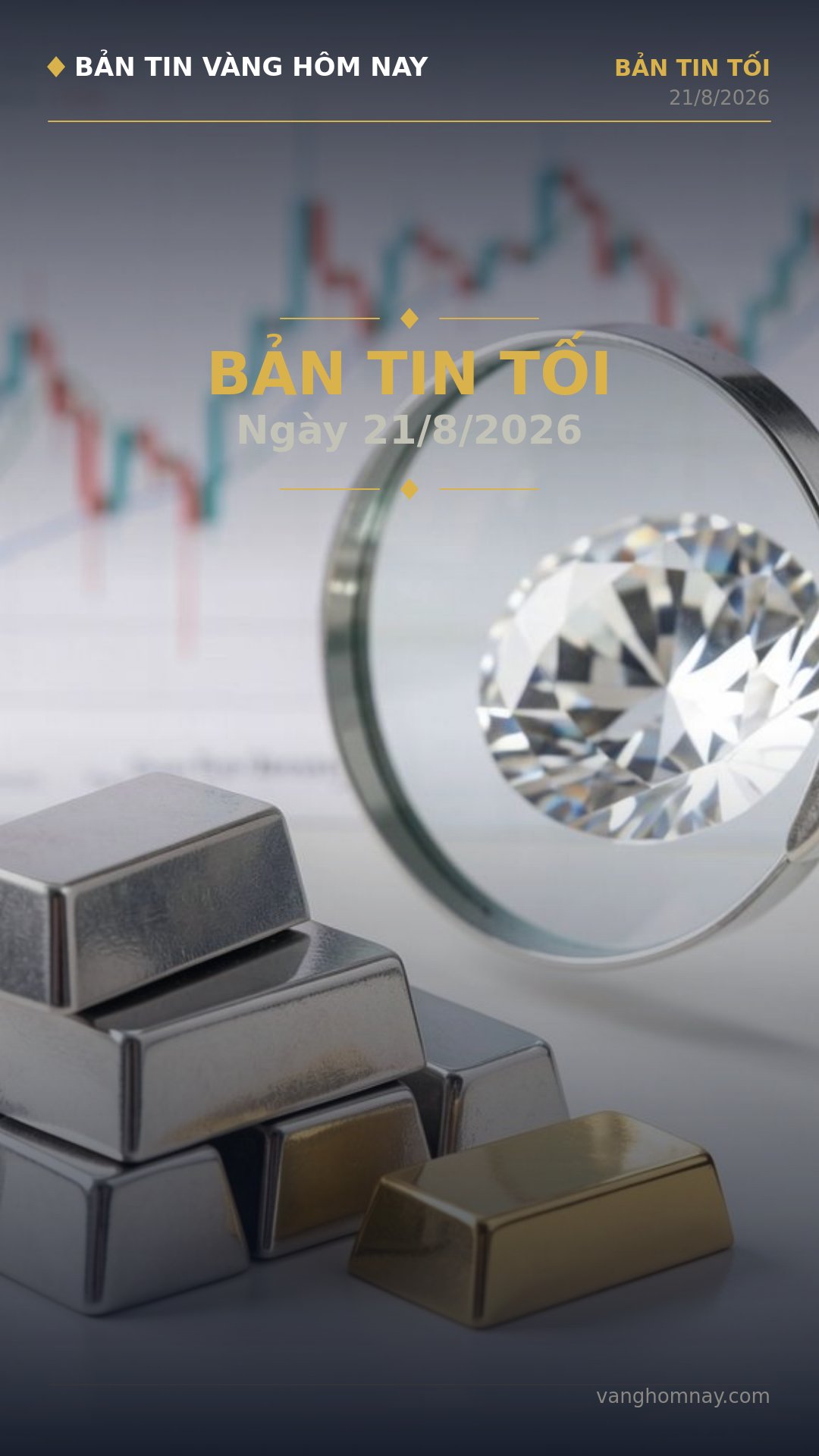 Giá Vàng Tăng Mạnh, Quỹ Lớn Gom Hàng: Tổng Kết Thị Trường Vàng Tối 21/8