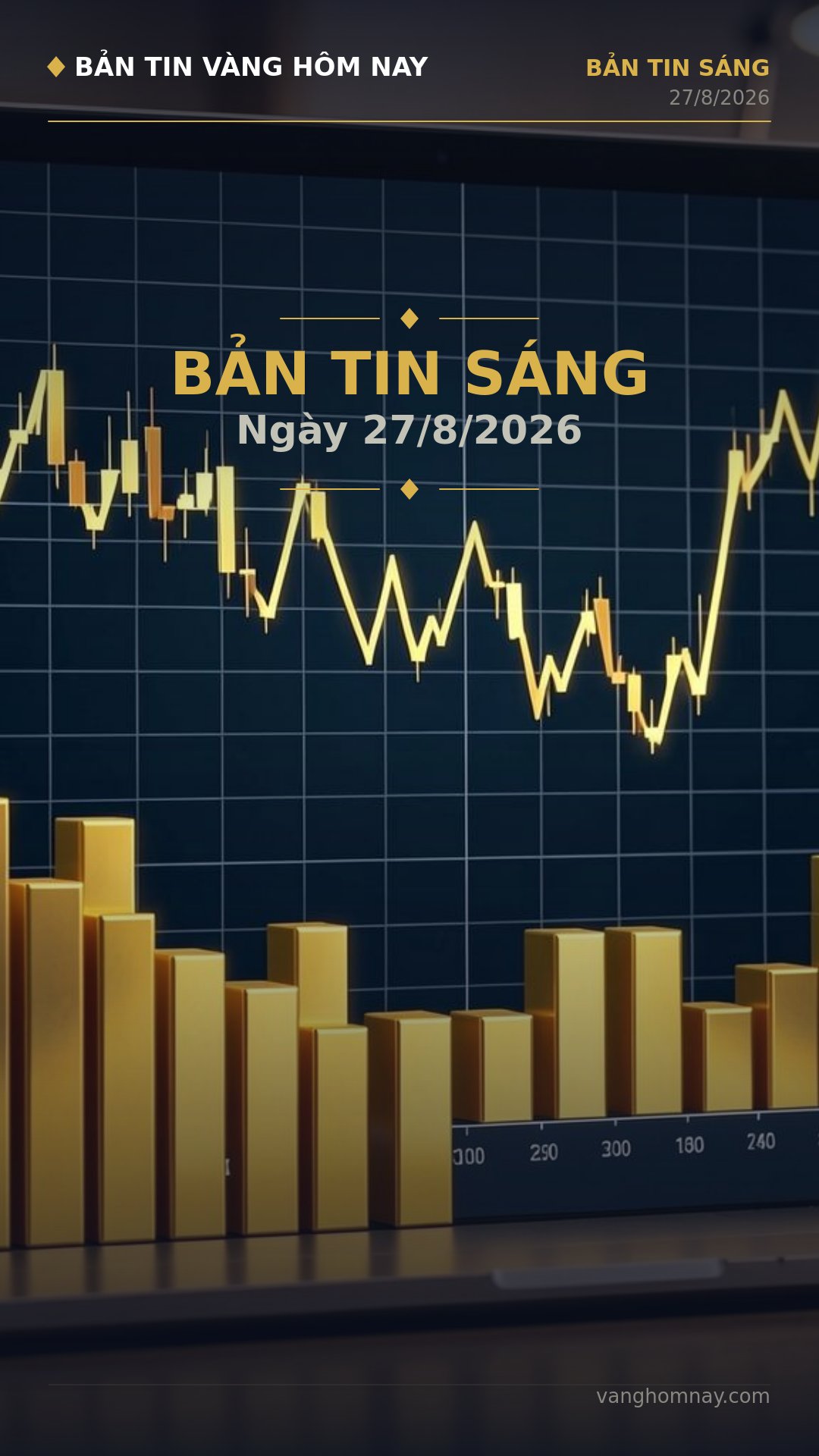 Bản Tin Vàng Sáng: Giá SJC Biến Động Mạnh, Tâm Lý Thị Trường Trung Lập